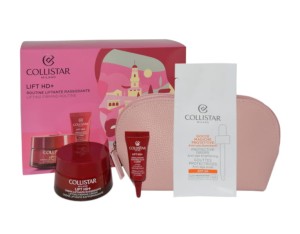 Zestaw Collistar Firming Lifting Cream 50ml + Lifting Eye And Lip Contour Cream 15ml + Protective Magic Drops Sachet + Cosmetics Bag