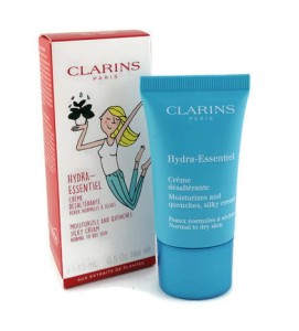 Clarins Hydra Essentiel Moisturizes And Quenches Silky Cream Normal To Dry Skin 15ml