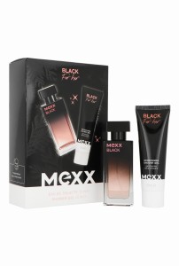 Zestaw Mexx Black For Her Edt 30ml + Shower Gel 50ml